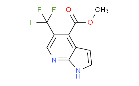 CAS No. 1261365-80-3, Methyl 5-(trifluoromethyl)-1H-pyrrolo[2,3-b]-pyridine-4-carboxylate