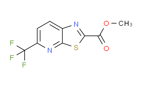 CAS No. 1440427-85-9, Methyl 5-(trifluoromethyl)thiazolo[5,4-b]pyridine-2-carboxylate