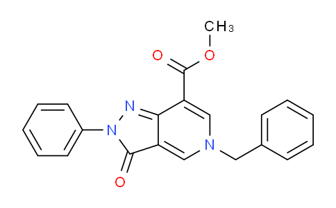 CAS No. 1152430-05-1, Methyl 5-benzyl-3-oxo-2-phenyl-3,5-dihydro-2H-pyrazolo[4,3-c]pyridine-7-carboxylate