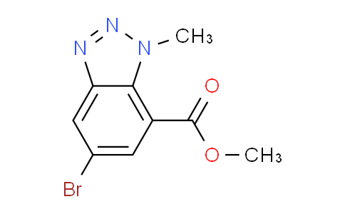 CAS No. 1623416-92-1, Methyl 5-bromo-1-methyl-1H-benzo[d][1,2,3]triazole-7-carboxylate