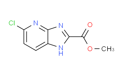 CAS No. 1044772-73-7, Methyl 5-chloro-1H-imidazo[4,5-b]pyridine-2-carboxylate