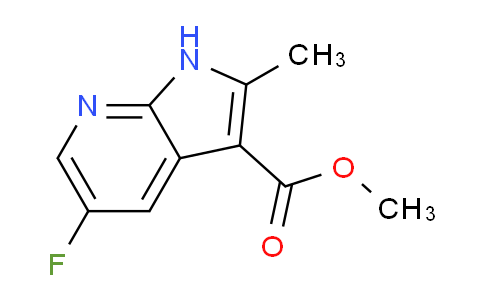 CAS No. 1312755-47-7, Methyl 5-fluoro-2-methyl-1H-pyrrolo[2,3-b]pyridine-3-carboxylate