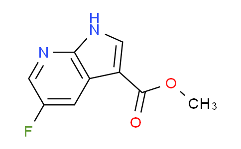 CAS No. 1190314-69-2, Methyl 5-fluoro-7-azaindole-3-carboxylate