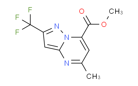 CAS No. 1018125-80-8, Methyl 5-methyl-2-(trifluoromethyl)pyrazolo[1,5-a]pyrimidine-7-carboxylate