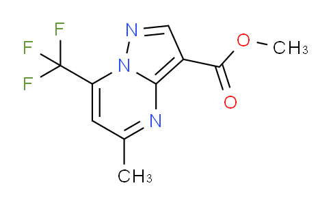 CAS No. 676640-03-2, Methyl 5-methyl-7-(trifluoromethyl)pyrazolo[1,5-a]pyrimidine-3-carboxylate