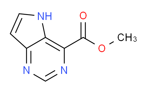 CAS No. 916213-54-2, Methyl 5H-pyrrolo[3,2-d]pyrimidine-4-carboxylate