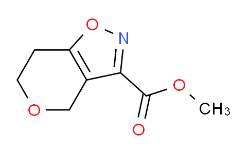 CAS No. 1707374-70-6, Methyl 6,7-dihydro-4H-pyrano[3,4-d]isoxazole-3-carboxylate