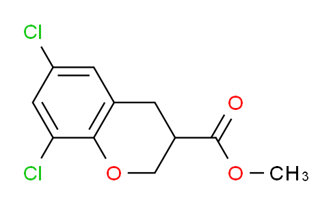 CAS No. 885271-50-1, Methyl 6,8-dichlorochroman-3-carboxylate