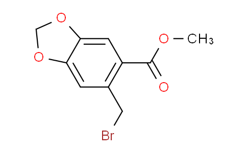 CAS No. 5025-56-9, Methyl 6-(bromomethyl)benzo[d][1,3]dioxole-5-carboxylate