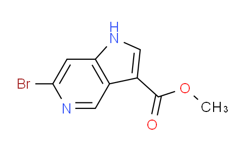 CAS No. 1427503-50-1, Methyl 6-bromo-1H-pyrrolo[3,2-c]pyridine-3-carboxylate