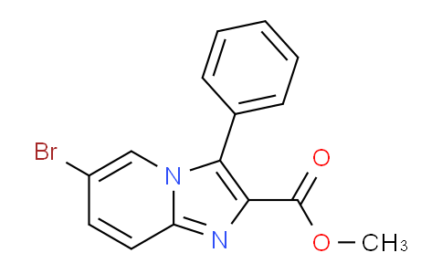 MC683716 | 132525-01-0 | Methyl 6-bromo-3-phenylimidazo[1,2-a]pyridine-2-carboxylate