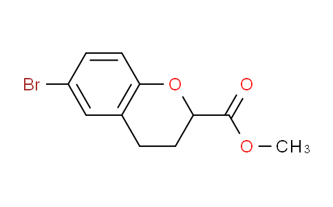 CAS No. 1216183-10-6, Methyl 6-bromochroman-2-carboxylate