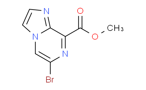 CAS No. 1379297-22-9, Methyl 6-bromoimidazo[1,2-a]pyrazine-8-carboxylate