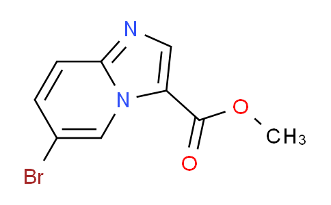 CAS No. 1359656-01-1, Methyl 6-bromoimidazo[1,2-a]pyridine-3-carboxylate