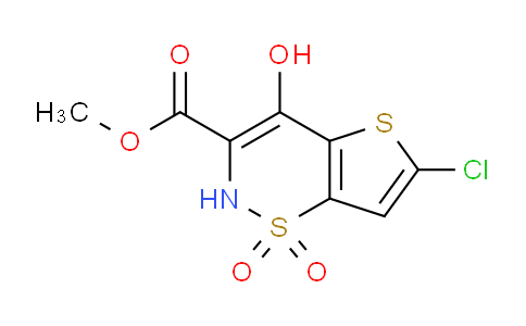 CAS No. 70374-51-5, Methyl 6-chloro-4-hydroxy-2H-thieno[2,3-e][1,2]thiazine-3-carboxylate 1,1-dioxide