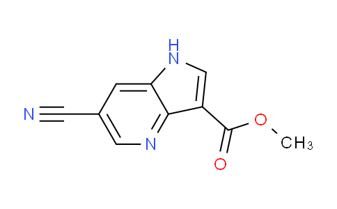 CAS No. 959245-07-9, Methyl 6-cyano-1H-pyrrolo[3,2-b]pyridine-3-carboxylate