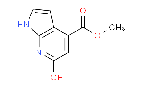 CAS No. 1190312-46-9, Methyl 6-hydroxy-1H-pyrrolo[2,3-b]pyridine-4-carboxylate