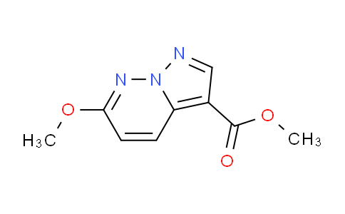 CAS No. 1263279-79-3, Methyl 6-methoxypyrazolo[1,5-b]pyridazine-3-carboxylate
