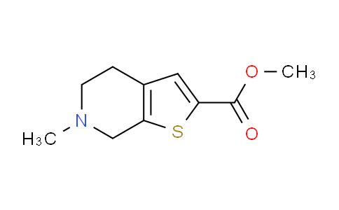 CAS No. 721926-88-1, Methyl 6-methyl-4,5,6,7-tetrahydrothieno[2,3-c]pyridine-2-carboxylate