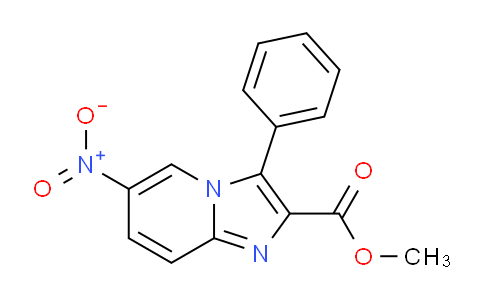 CAS No. 885276-47-1, Methyl 6-nitro-3-phenylimidazo[1,2-a]pyridine-2-carboxylate