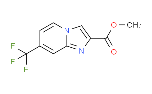 CAS No. 1206972-64-6, Methyl 7-(trifluoromethyl)imidazo[1,2-a]pyridine-2-carboxylate