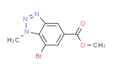 CAS No. 1420800-14-1, Methyl 7-bromo-1-methyl-1,2,3-benzotriazole-5-carboxylate