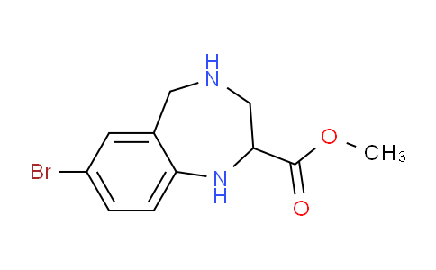 CAS No. 672309-91-0, Methyl 7-bromo-2,3,4,5-tetrahydro-1H-benzo[e][1,4]-diazepine-2-carboxylate