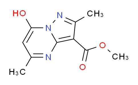 CAS No. 1158775-59-7, Methyl 7-hydroxy-2,5-dimethylpyrazolo[1,5-a]pyrimidine-3-carboxylate