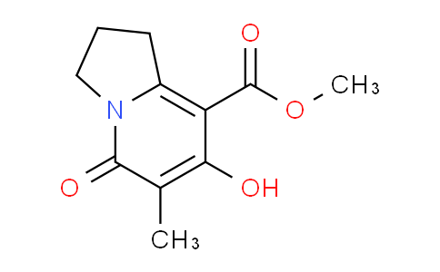 CAS No. 1447607-35-3, Methyl 7-hydroxy-6-methyl-5-oxo-1,2,3,5-tetrahydroindolizine-8-carboxylate