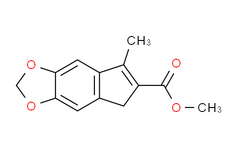CAS No. 1361004-12-7, Methyl 7-methyl-5H-indeno[5,6-d][1,3]dioxole-6-carboxylate