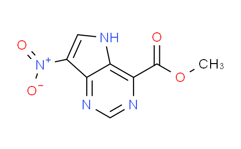 CAS No. 916213-55-3, Methyl 7-nitro-5H-pyrrolo[3,2-d]pyrimidine-4-carboxylate