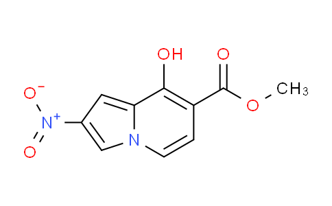 CAS No. 1706437-92-4, Methyl 8-hydroxy-2-nitroindolizine-7-carboxylate