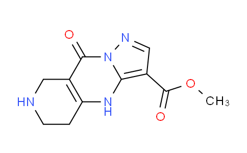 CAS No. 1708370-44-8, Methyl 9-oxo-4,5,6,7,8,9-hexahydropyrazolo[1,5-a]pyrido[4,3-d]pyrimidine-3-carboxylate