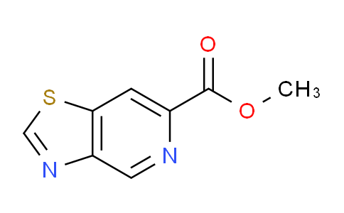 CAS No. 1206973-17-2, Methyl thiazolo[4,5-c]pyridine-6-carboxylate