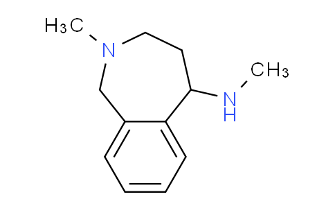 CAS No. 1707568-82-8, N,2-Dimethyl-2,3,4,5-tetrahydro-1H-benzo[c]azepin-5-amine