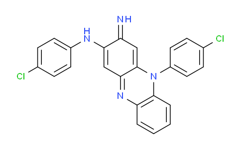 CAS No. 102262-55-5, N,5-Bis(4-chlorophenyl)-3-imino-3,5-dihydrophenazin-2-amine