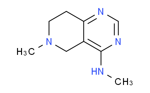 CAS No. 1355224-95-1, N,6-Dimethyl-5,6,7,8-tetrahydropyrido[4,3-d]pyrimidin-4-amine