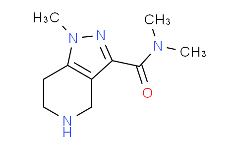 CAS No. 1351385-58-4, N,N,1-Trimethyl-4,5,6,7-tetrahydro-1H-pyrazolo[4,3-c]pyridine-3-carboxamide