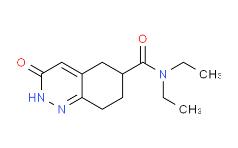 CAS No. 1710472-12-0, N,N-Diethyl-3-oxo-2,3,5,6,7,8-hexahydrocinnoline-6-carboxamide