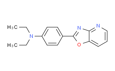CAS No. 1078163-97-9, N,N-Diethyl-4-(oxazolo[4,5-b]pyridin-2-yl)aniline