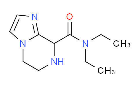 DY683917 | 1706431-67-5 | N,N-Diethyl-5,6,7,8-tetrahydroimidazo[1,2-a]pyrazine-8-carboxamide