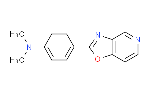 CAS No. 1706448-46-5, N,N-Dimethyl-4-(oxazolo[4,5-c]pyridin-2-yl)aniline