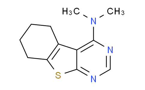 MC683930 | 871807-58-8 | N,N-Dimethyl-5,6,7,8-tetrahydrobenzo[4,5]thieno[2,3-d]pyrimidin-4-amine