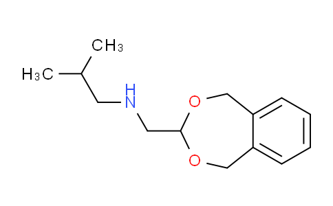 CAS No. 435345-27-0, N-((1,5-Dihydrobenzo[e][1,3]dioxepin-3-yl)methyl)-2-methylpropan-1-amine