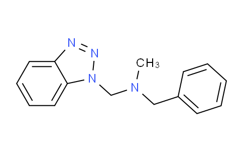 CAS No. 57684-27-2, N-((1H-Benzo[d][1,2,3]triazol-1-yl)methyl)-N-methyl-1-phenylmethanamine