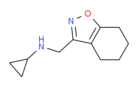 CAS No. 1501010-40-7, N-((4,5,6,7-Tetrahydrobenzo[d]isoxazol-3-yl)methyl)cyclopropanamine
