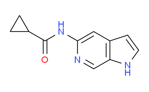 CAS No. 1415124-72-9, N-(1H-Pyrrolo[2,3-c]pyridin-5-yl)cyclopropanecarboxamide