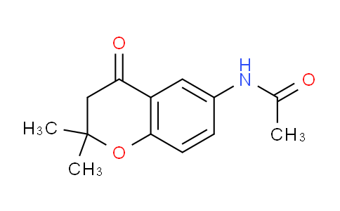 CAS No. 186774-61-8, N-(2,2-Dimethyl-4-oxochroman-6-yl)acetamide