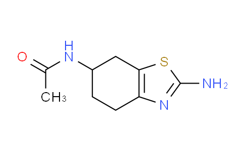 CAS No. 104617-51-8, N-(2-Amino-4,5,6,7-tetrahydrobenzo[d]thiazol-6-yl)acetamide