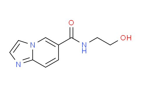 CAS No. 937604-34-7, N-(2-Hydroxyethyl)imidazo[1,2-a]pyridine-6-carboxamide